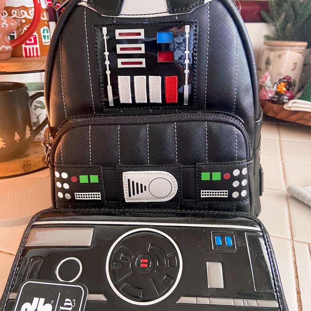 Darth Vader Backpack and Wallet